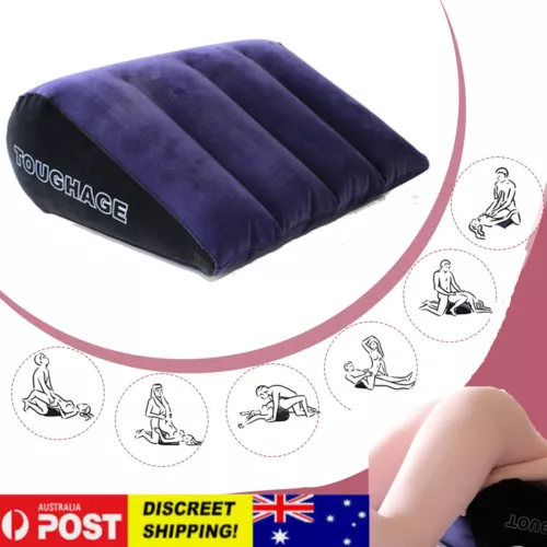 Sex Pillow Position Enhancer Wedge Bondage Furniture Cushion Couples Love Seat - Picture 2 of 24