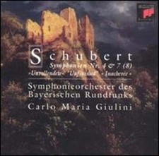 Schubert: Symphonien Nr. 4  7 8 "Unvollendete": Used