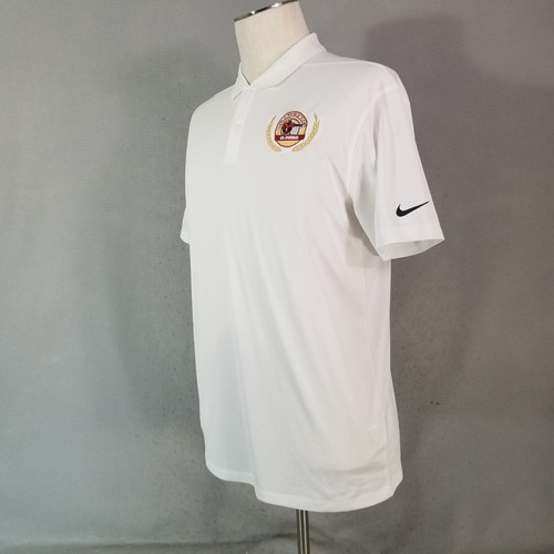 Nike Florida State Seminoles polo shirt men's medium White booster club football - Picture 6 of 14