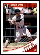 2018 DONRUSS PERFECT 300 MOOKIE BETTS BOSTON RED SOX #191