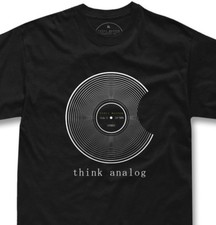 Divertente maglietta apple analogica vinile fan dj Technics + felpa cappuccio