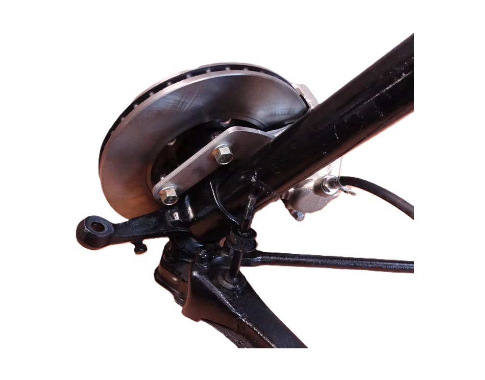 Kit completo de freno delantero Datsun 510 68-73 pinza rotor actualización NUEVO 650-464 Foto 3 de 4