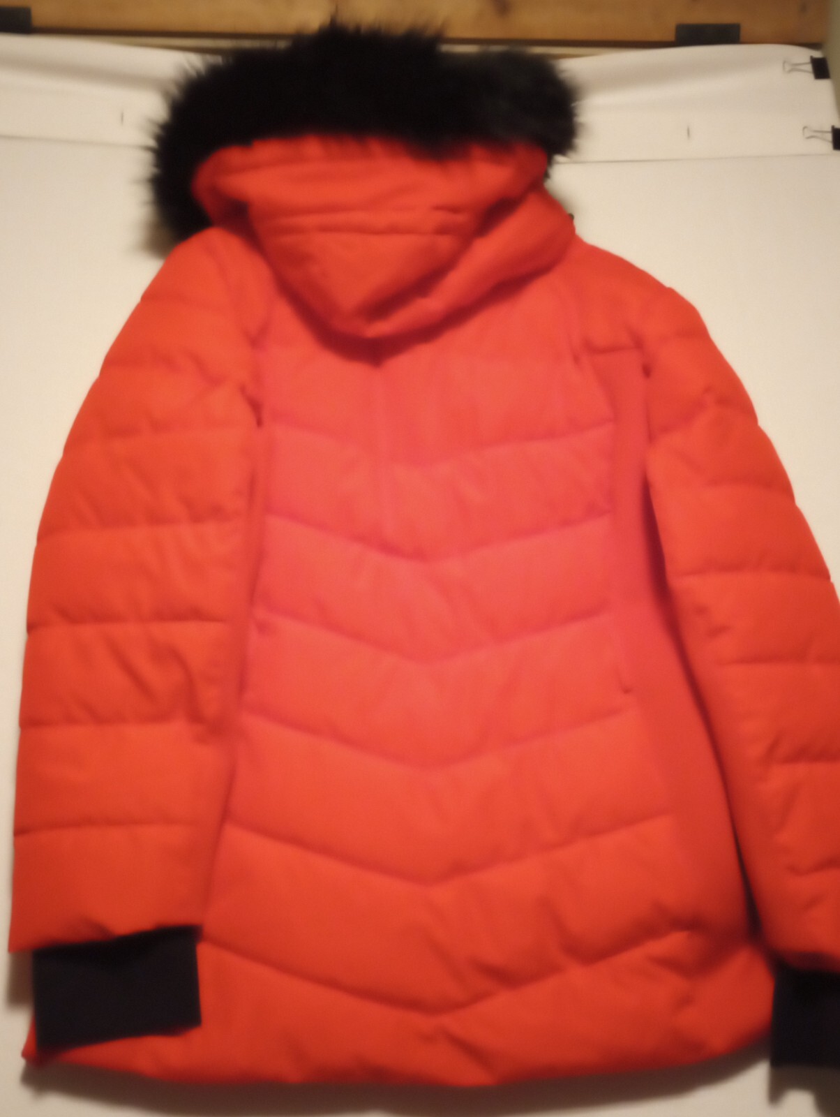 XERSION Women’s Red Hooded Puffer Winter Coat Jacket … Gem