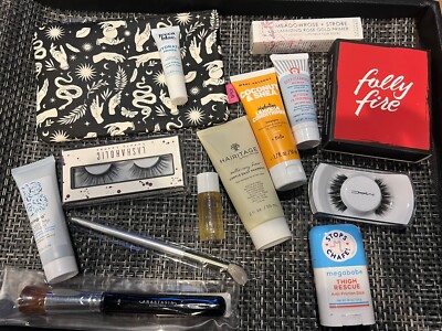 Beauty Lot Makeup, Skincare, & IPSY Bag Full & Travel Size Mix Cosmetic Gifts!!