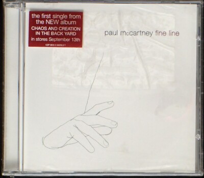 Paul McCartney - Fine Line (single) - CD [21072] US SEALED