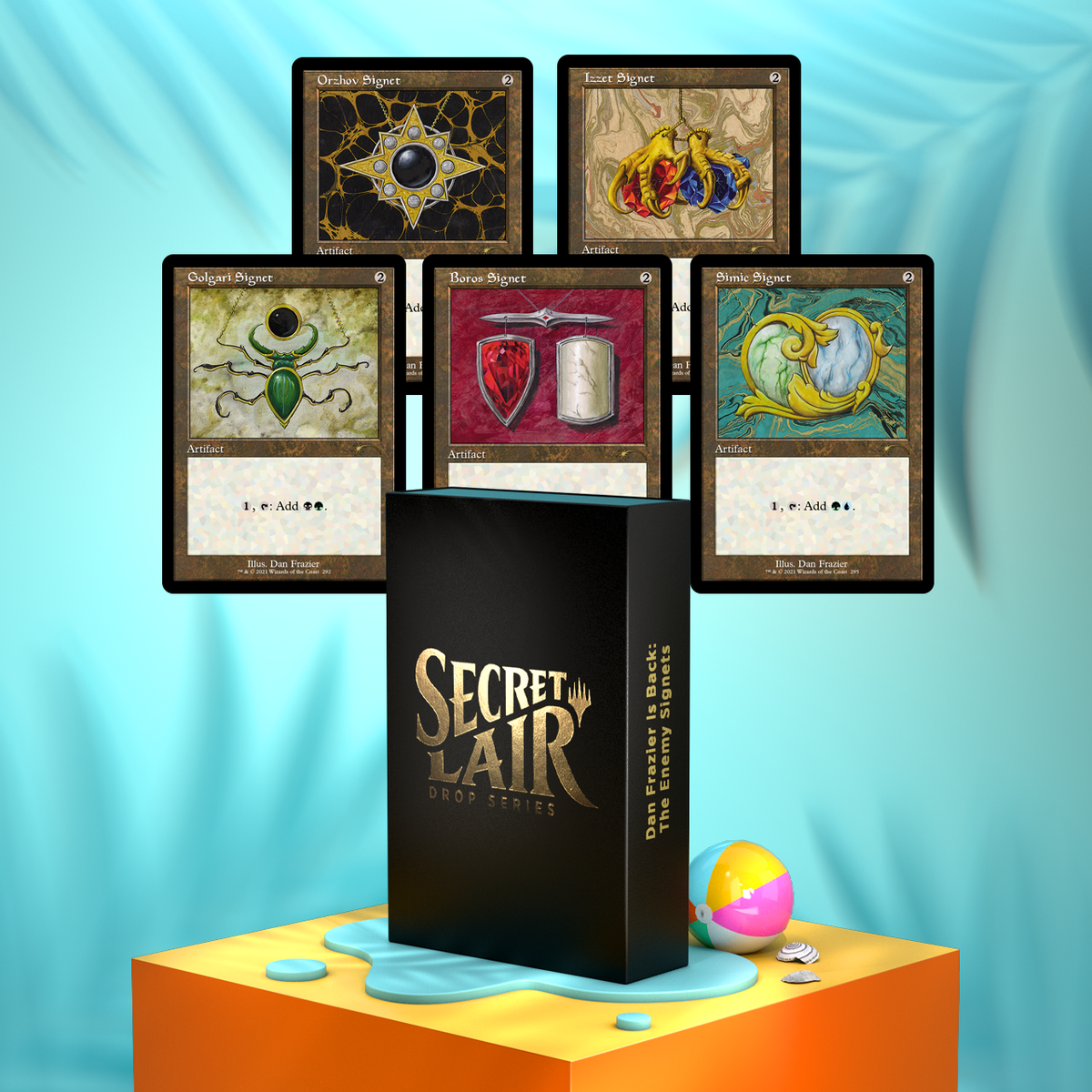 MTG secret lair Dan Frazier セット 計10枚 s-l1200.png