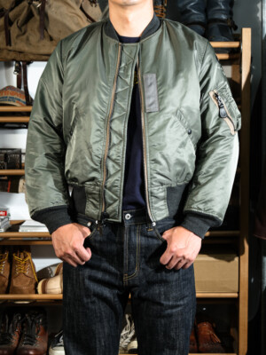 Simons Retro USAF Flying Militärjacke Pilot Flight Jacke Winter Bomber Mäntel 