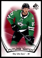 2021-22 Limited Future Watch Riley Tufte Rookie Dallas Stars #195