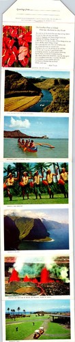 Lovely Hawaii the 50th State fold out postcard 1967 - Picture 4 of 4