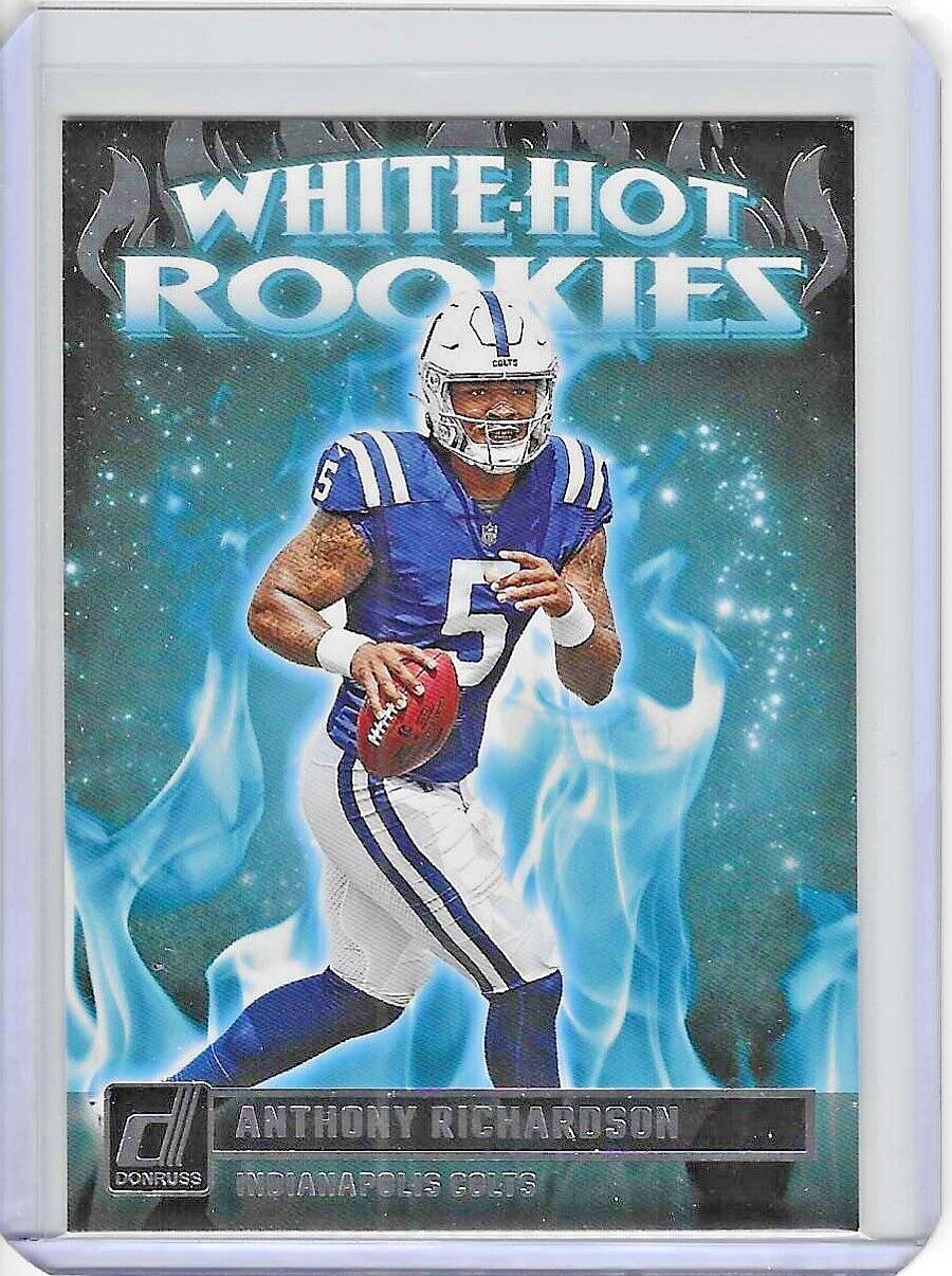 2023 Donruss White Hot Rookies ANTHONY RICHARDSON #WHR-1 Indianapolis Colts