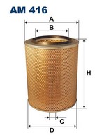 Filtron AM416 Luftfilter FüR