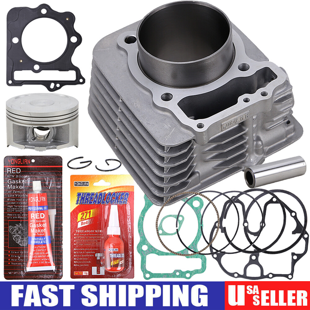 For Honda Trx400ex 19992008 Big Bore Cylinder Piston Gasket Rings Top