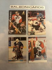 Ron Hextall 4 Card Stadium Club Zenith Pinnacle NM+ Free Shipping!