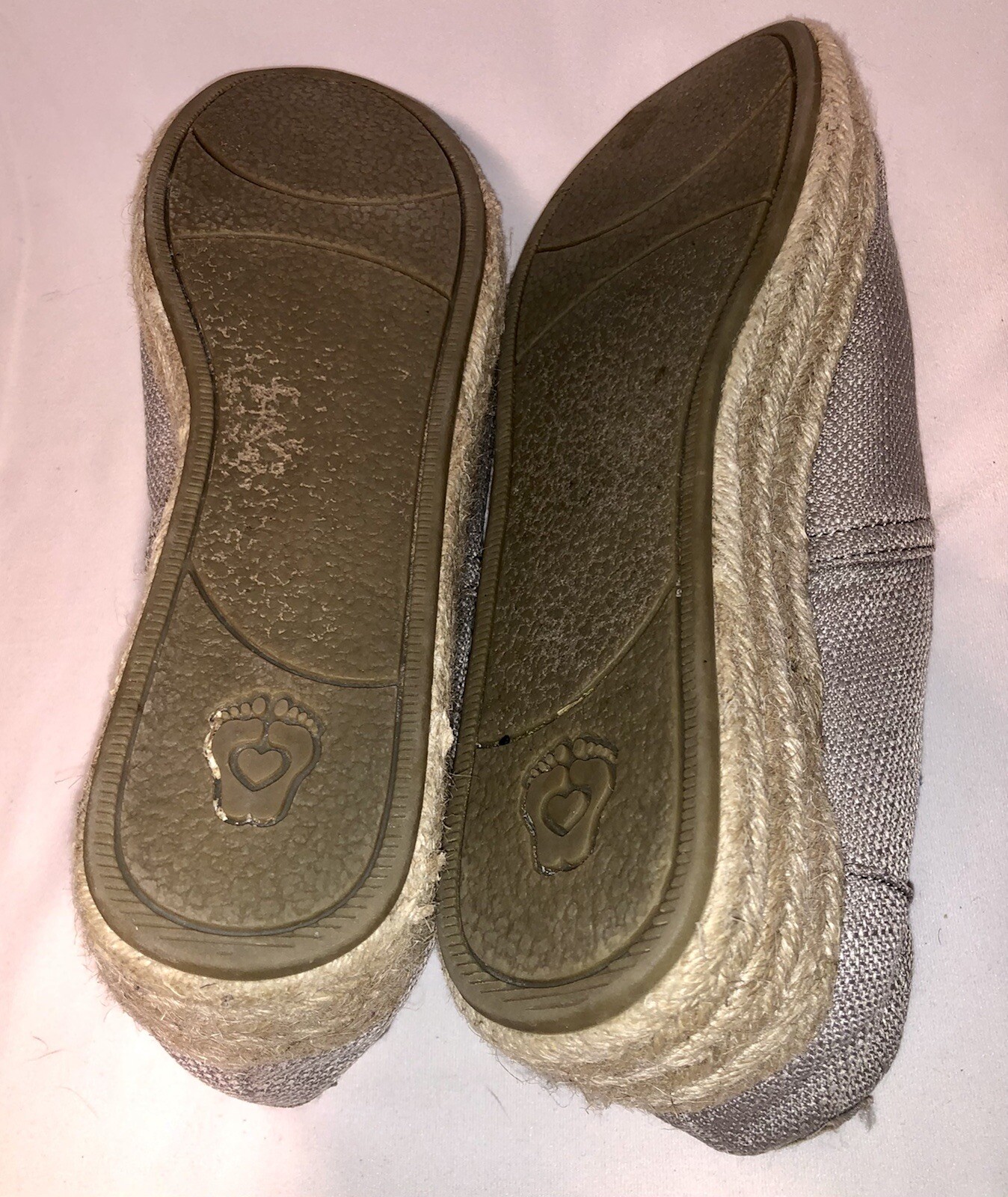 Bobs Memory Foam Platform Espadrille Sneakers Sz … - image 7