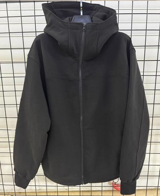 New Beams Cotton Hooded Zipper Solid Sweatshirt Men Women