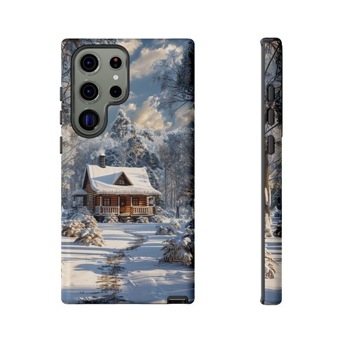 Cozy Cabin Winter Woods Phone Case for iPhone, Samsung Galaxy, Pixel - 第 118/173 張圖片