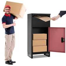 Lilypelle Package Delivery Boxes for Outside Anti-Theft Lockable Parcel Drop Box