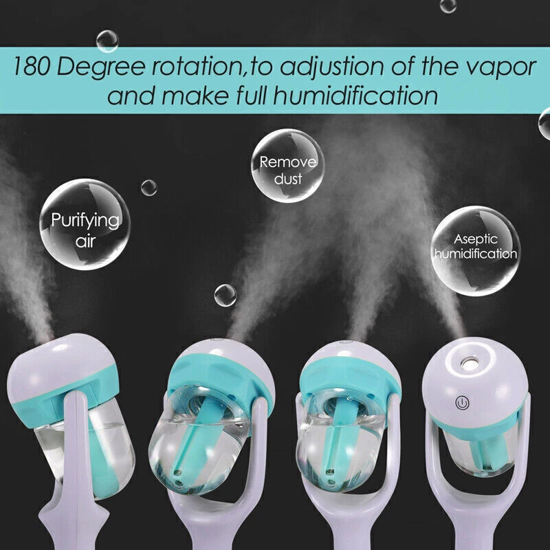 Car Aroma Diffuser Ultrasonic Air Humidifier Purifier Essential Oil Mist Mini - Image 4 of 4
