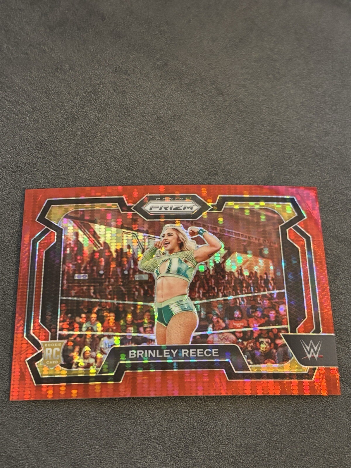 2024 WWE Prizm Brinley Reece Red Pulsar /399 #36 RC Rookie Card