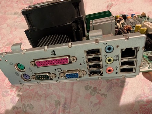 scheda madre socket 775 hp compaq dc7600 PU699AV con cpu 3.4ghz ram dissipatore - Afbeelding 3 van 7
