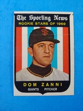 1959 TOPPS BASEBALL #145 DON ZANNI EX-MINT+
