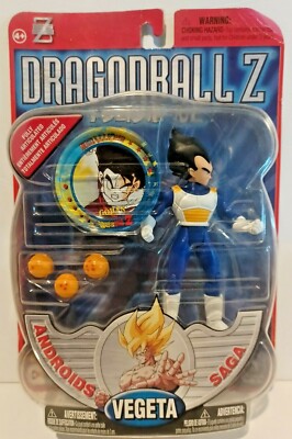 Irwin Toys DRAGONBALL Z Androids Saga VEGETA Action Figure MOC