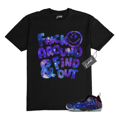 Galaxy Foamposite One Zoom Rookie Obsidian Black Anthracite T
