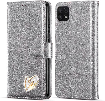 Glitzer Flip Case für iPhone 16 Pro Max 15 14 SE XR 7 8 13 Leder Wallet Cover