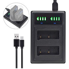 EN-EL9 DUAL Battery Charger for Nikon D40, D40x, D60, D3000 D5000 Digital Camera