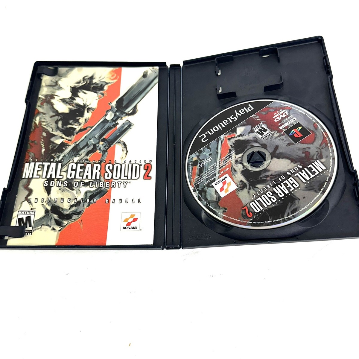 PS2ソフト　L GEAR SOLID 2  希少品 Amazon.com: Metal Gear Solid 2: Sons of Liberty [Japan
