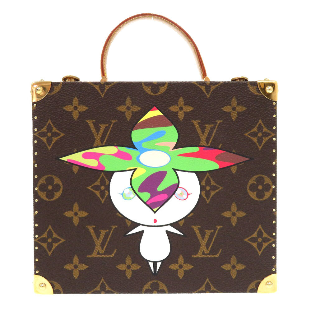 LOUIS VUITTON フラワーチャーム　 保管袋、ボックス付き LOUIS VUITTON ルイヴィトン ビジューサック モザイク