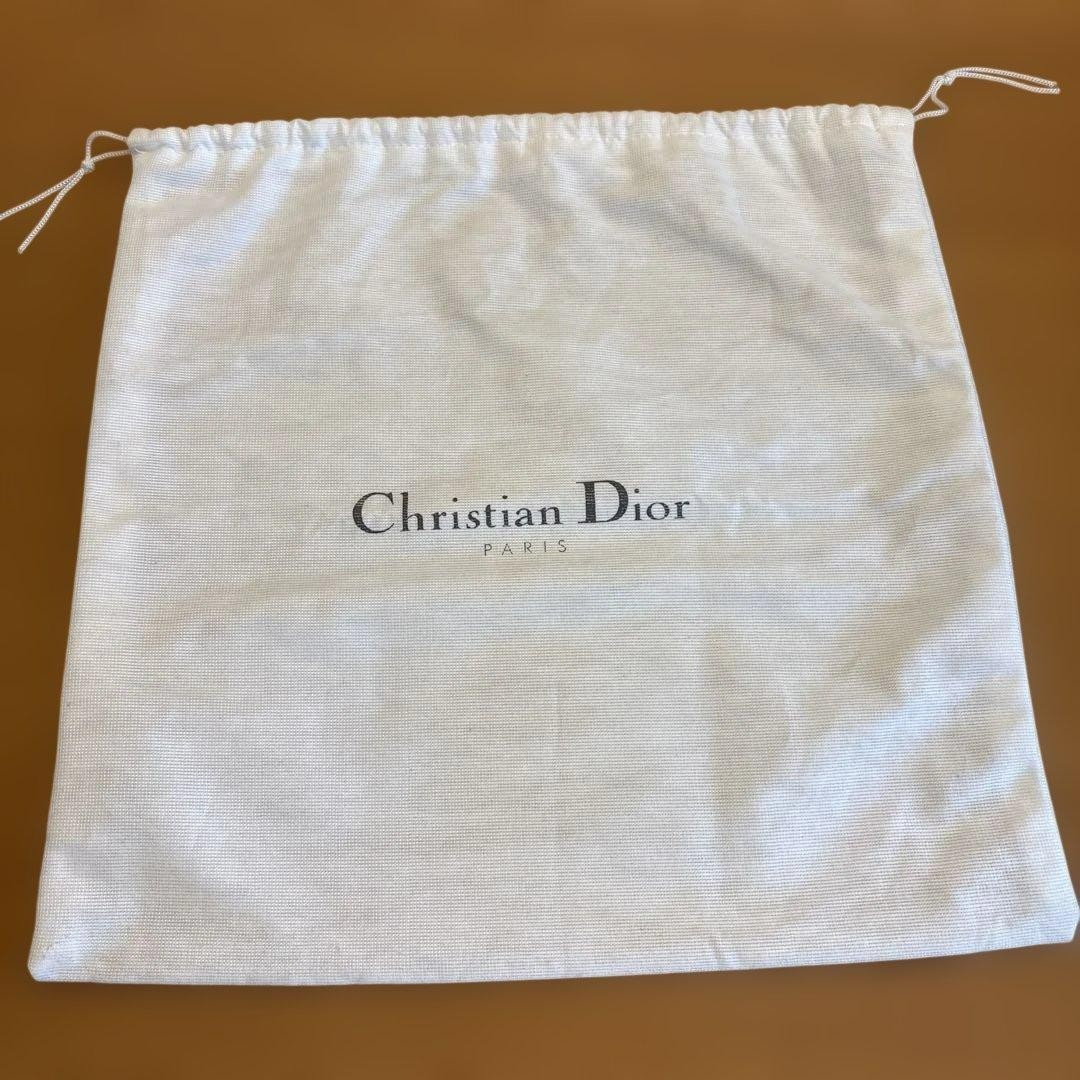 Auth Christian Dior 2001 Trotter Saddle Bag Accessory Pouch Canvas Brown t77 image 10