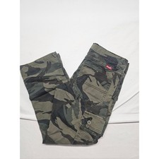 Wrangler Kids Camo Cargo Pants Green Brown Size 10 Husky 9RKHW7E