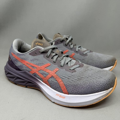 #ad ASICS Dynablast 3 Shoes Womens Size 10 Piedmont Grey Papaya Running Athletic $24.99