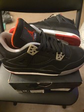 Jordan 4 Retro GS "bred" Sz 5 "2012" VNDS