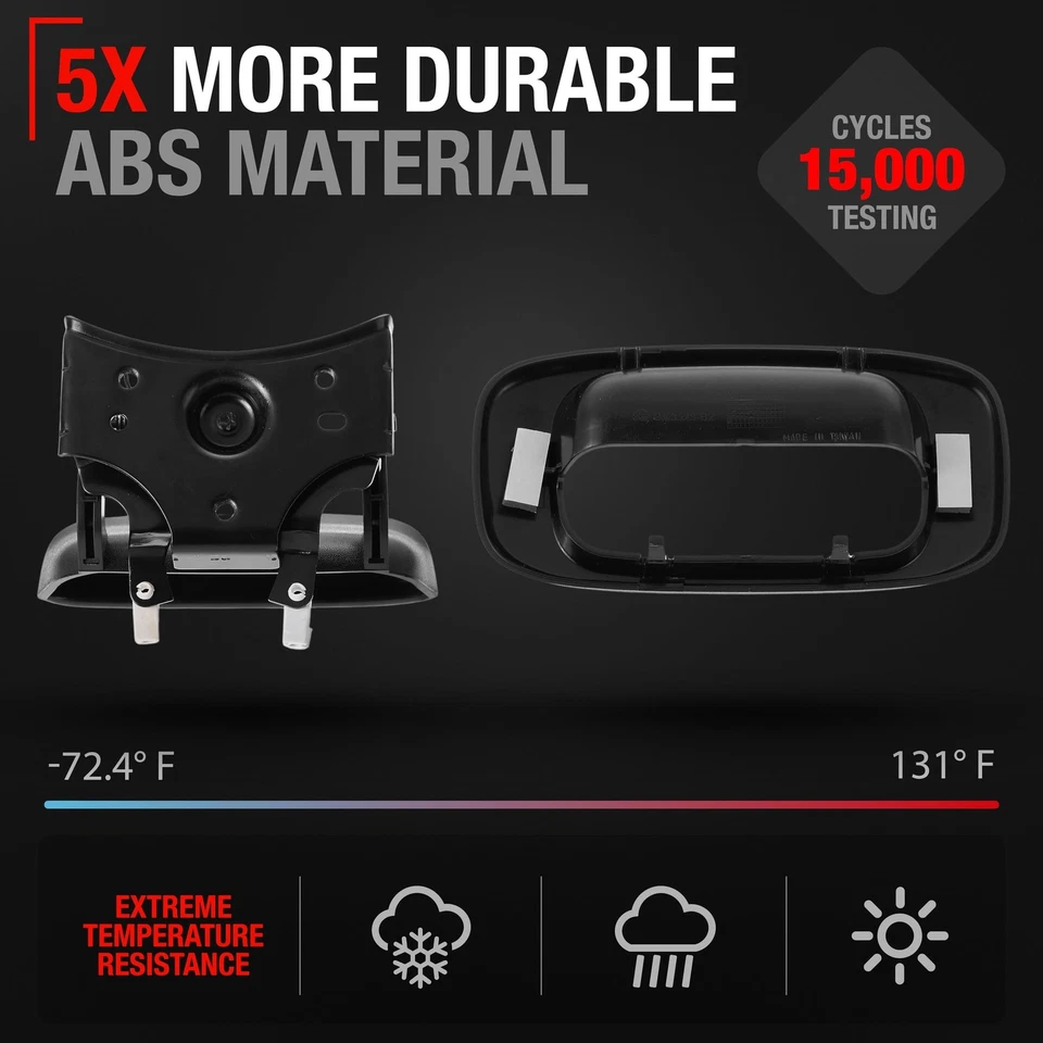 Manija y bisel del portón trasero para Chevrolet Silverado; GMC Sierra 1500, 2500, 3500 Foto 3 de 4