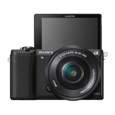 Sony Alpha A5100 Mirrorless Digital Camera 24.3 MP with 16-50mm Lens Black