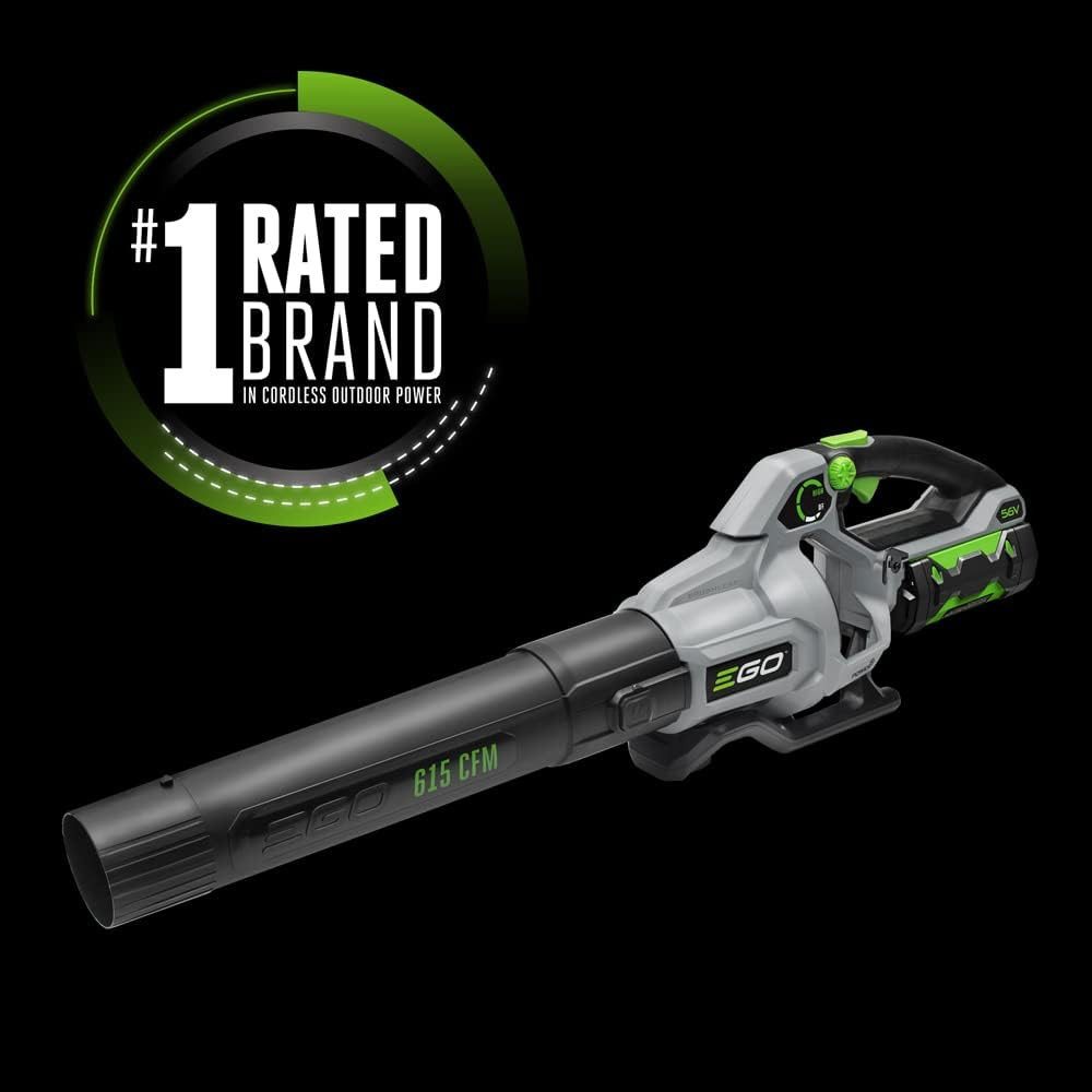 EGO POWER+ 615 CFM Cordless Leaf Blower | Includes 56V Battery & Charger LB6151