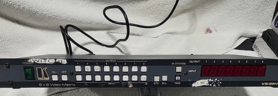 Kramer 8x8 Video Matrix switcher,  Model VS-88V