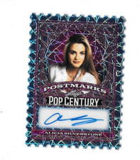 2026 Leaf Metal Pop Century Alicia Silverstone POSTMARKS BLUE VELOCITY AUTO 1/1
