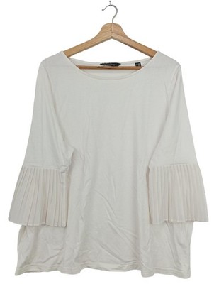 MODERN ESSENTIALS Schlupf-Bluse Damen Bluse Gr. DE 42 weiß Casual-Look