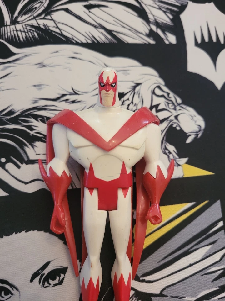 Figura de acción Justice League Unlimited Hawk DC Universe Mattel - 4,75" Foto 2 de 4