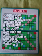 Magnetic Pocket Scrabble Spears Games  Missing Letters A and N (1988)