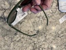 Sunglasses child army green 0 to 2 years Janie and Jack NWT