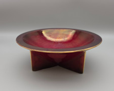 Bowl - Carlton Ware - Rouge Royal - Three "Legs" - 23.5cm Wide