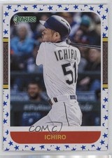 2021 Panini Donruss Retro 1987 Independence Day Ichiro Suzuki #244 HOF 1g2w