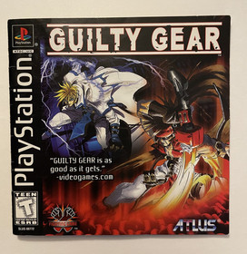 Guilty Gear (Sony PlayStation 1 PS1, 1998) Complete, Black Label, Tested