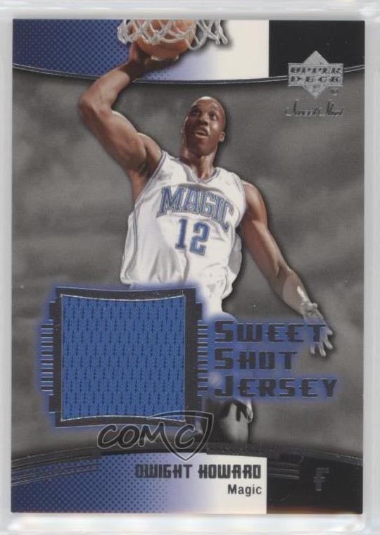 2004-05 Upper Deck Sweet Shot Jerseys Dwight Howard #SSJ-DH Rookie RC HOF 04br