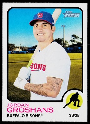 2022 Topps Heritage Minor League #150 Jordan Groshans