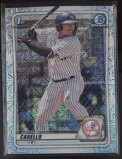 2020 Antonio Cabello Bowman Chrome Mojo 1st Refractor (Note) #BCP-85 (21C317)